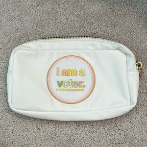 Stoney Clover Lane - I am a voter small pouch